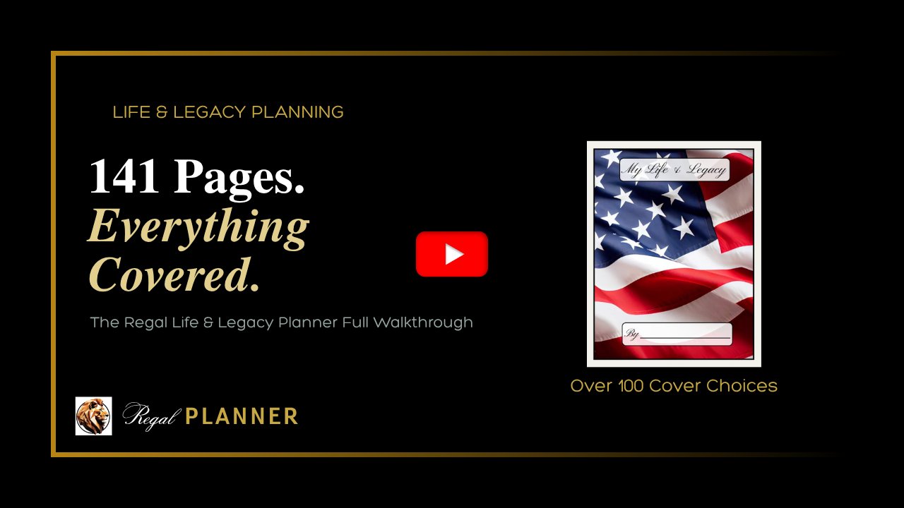 The Regal Life & Legacy Planner